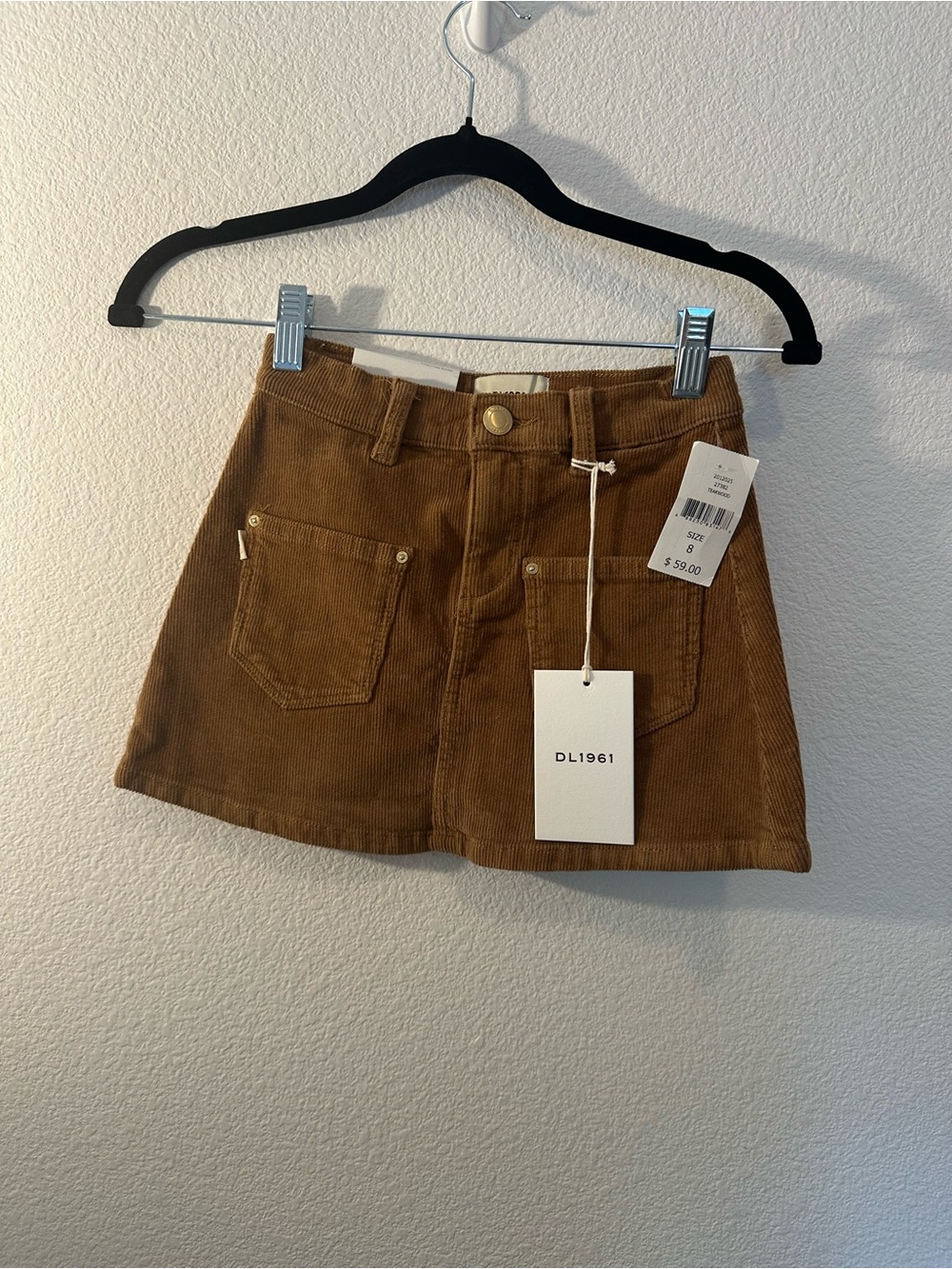 Girls DL1961 Jenny Mini Skirt Size 8